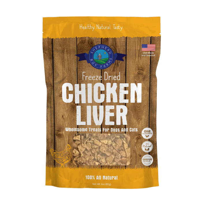 Shepherd Boy Farms Freeze-Dried Chicken Liver 3oz - Image 4