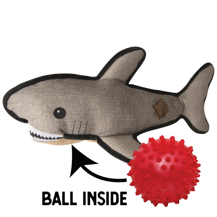 SnugArooz Saul the Shark Plush Dog Toy