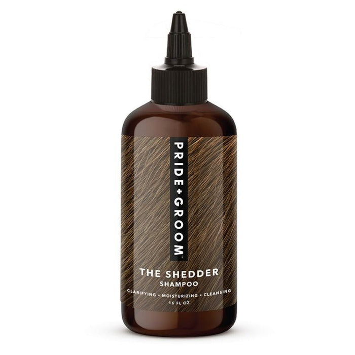 PRIDE+GROOM The Shedder Dog Shampoo — Natural, Moisturizing De-Shedding Shampoo