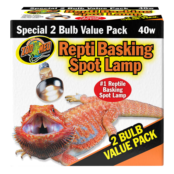 Zoo Med Repti Basking Spot Lamp 40W 2pk