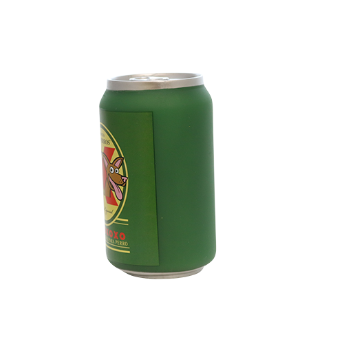 Silly Squeaker Beer Can Dos Perros Dog Toy