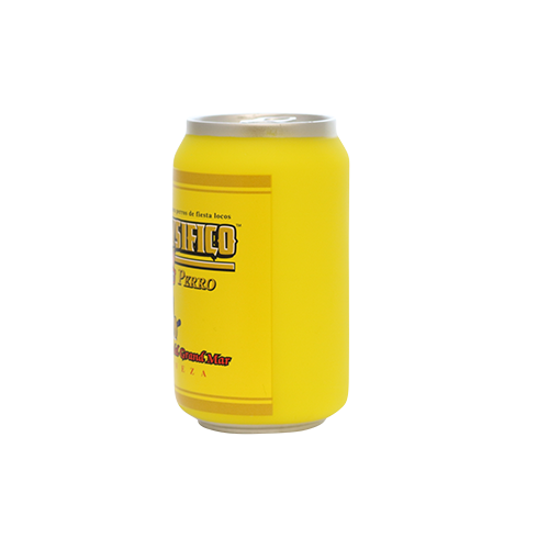 Silly Squeaker Beer Can Pawsifico Perro Dog Toy