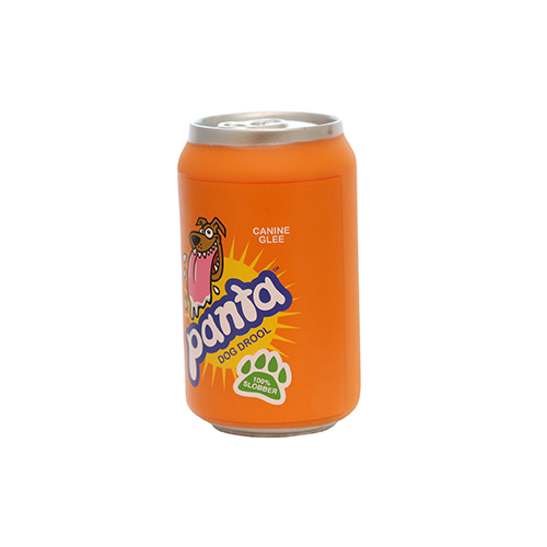 Silly Squeaker Soda Can Panta Dog Toy