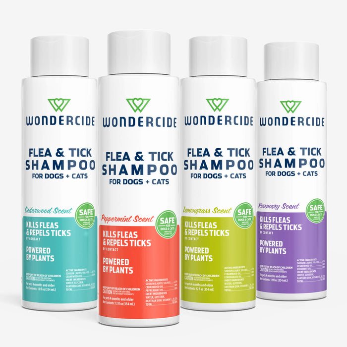 Wondercide Flea & Tick Shampoo for Dogs & Cats