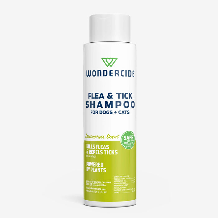 Wondercide Flea & Tick Shampoo for Dogs & Cats