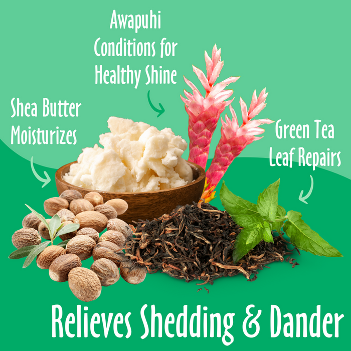 Earthbath Shed Control Conditioner, Green Tea & Awapuhi 1gal