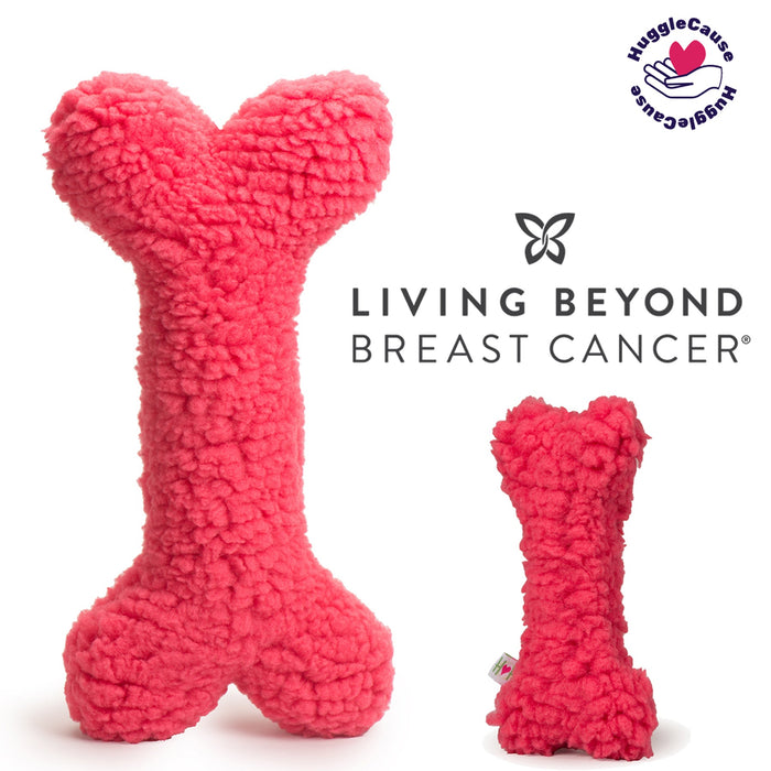 HuggleHounds HuggleCause™, Living Beyond Breast Cancer, HuggleFleece® Pink Bones