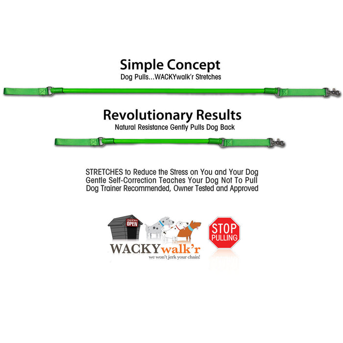 WACKYstore Shorter No Pull Leash - Urban Walk'r