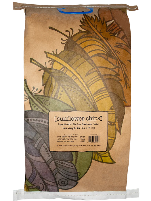 Volkman Seed Company Winner's Cup Single Seed Sunflower Chips Bird Food 20lb MD