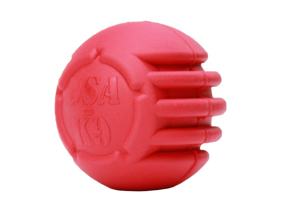 SodaPup USA-K9 Stars and Stripes Ultra-Durable Rubber Chew Ball