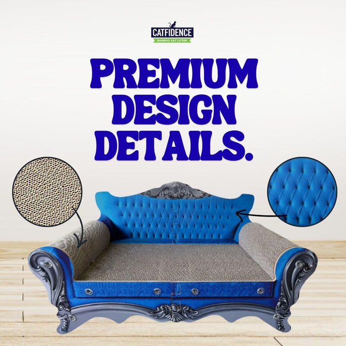 The Original Poop Bags Catfidence® Cat Scratcher Sofa
