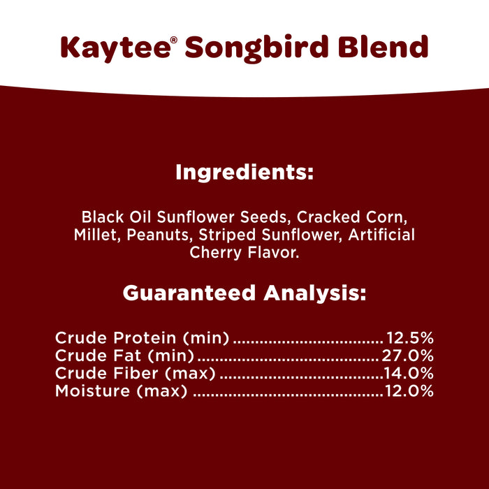 Kaytee Songbird Stand Up Bag 5 Pounds