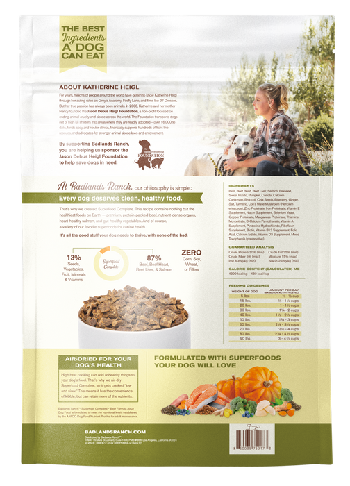 Badlands Ranch Superfood Complete Beef