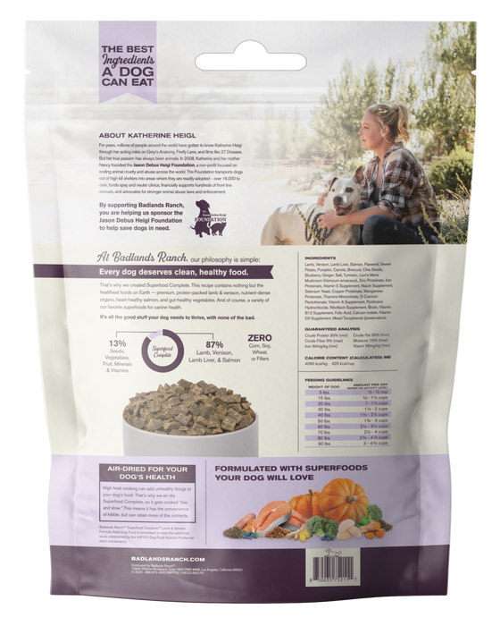 Badlands Ranch Superfood Complete Lamb & Venison