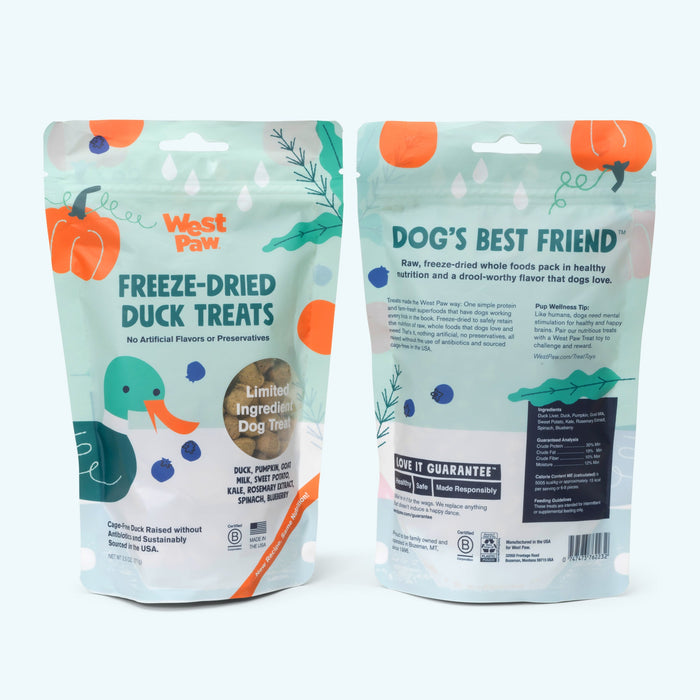 West Paw Duck with Superfood Dog Treats 2.5 oz