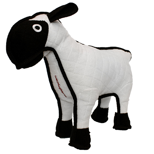 Tuffy Barnyard Sheep Dog Toy