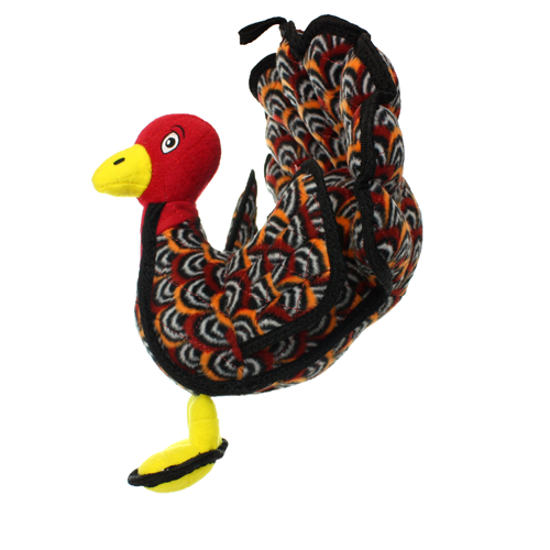Tuffy Barnyard Turkey Dog Toy