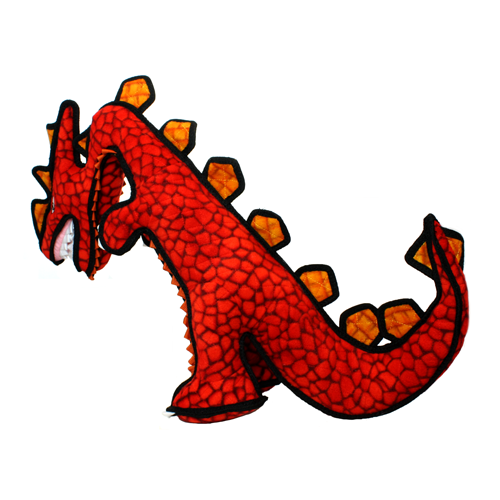 Tuffy Dinosaur Destructosaurus Dog Toy