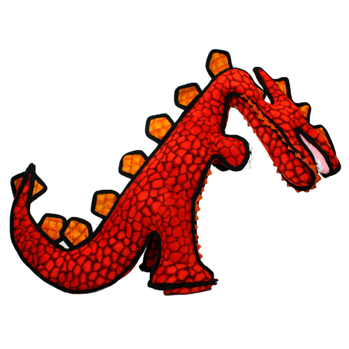 Tuffy Dinosaur Destructosaurus Dog Toy