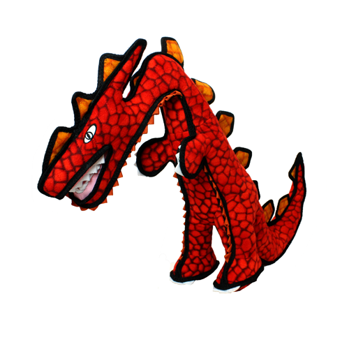 Tuffy Dinosaur Destructosaurus Dog Toy