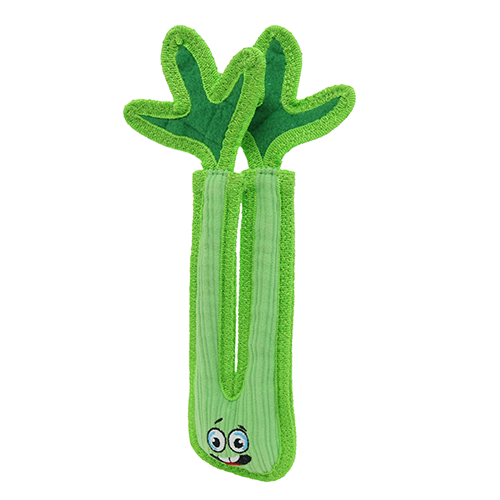 Tuffy Funny Food Celery Dog Toy