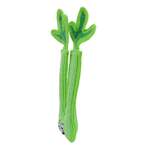 Tuffy Funny Food Celery Dog Toy