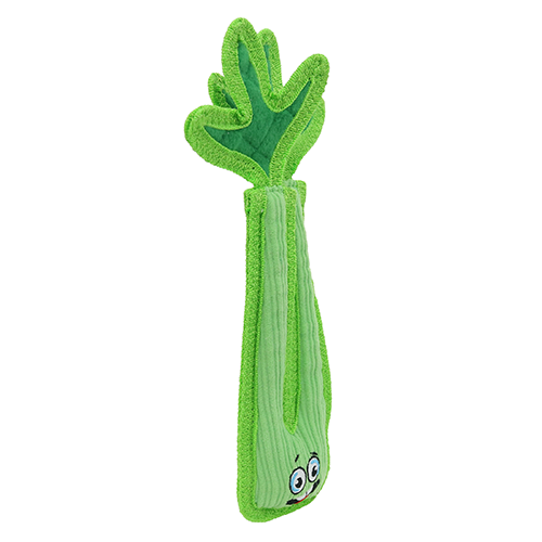 Tuffy Funny Food Celery Dog Toy