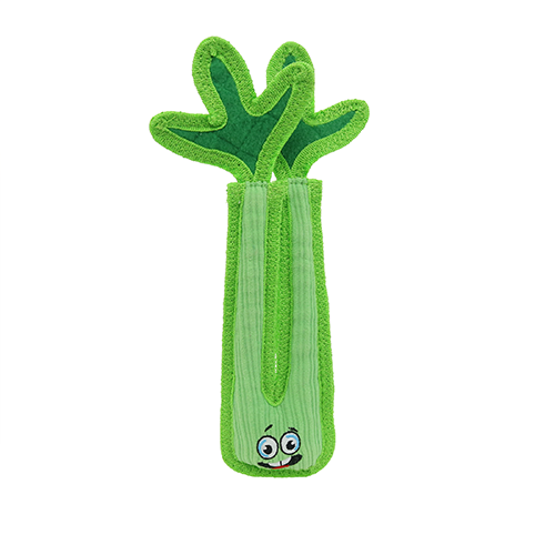 Tuffy Funny Food Celery Dog Toy