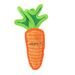 Tuffy Funny Food Junior Carrot Dog Toy - 2 - Image 6