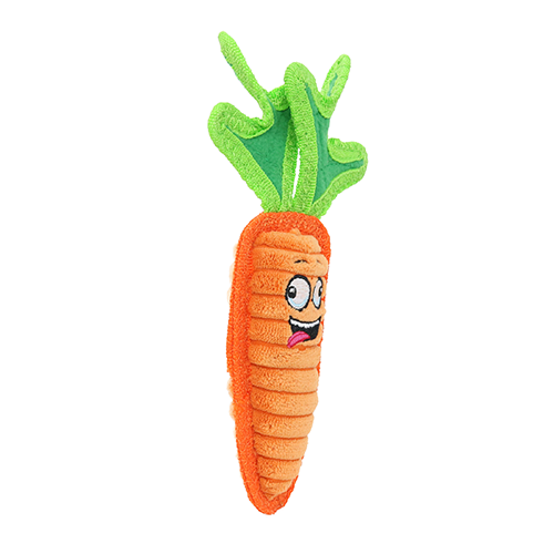 Tuffy Funny Food Junior Carrot Dog Toy - 3 - Image 6
