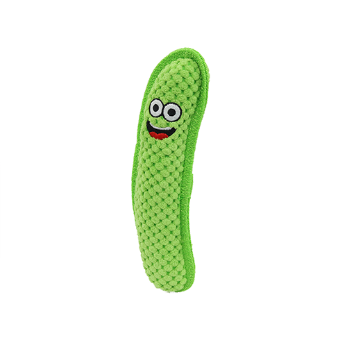 Tuffy Funny Food Pickle Dog Toy