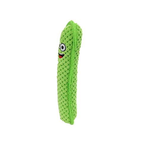 Tuffy Funny Food Pickle Dog Toy