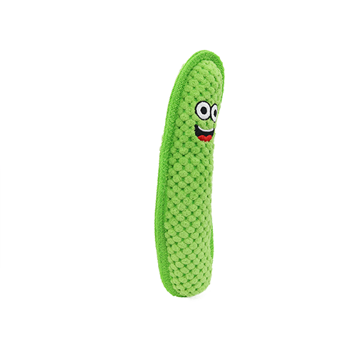 Tuffy Funny Food Pickle Dog Toy