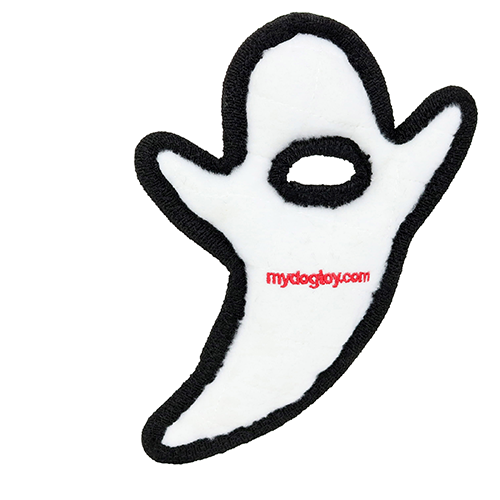 Tuffy Holiday Ghost Tug Dog Toy