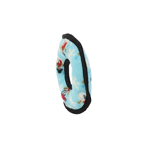 Tuffy Holiday Junior Ring Snowman Dog Toy
