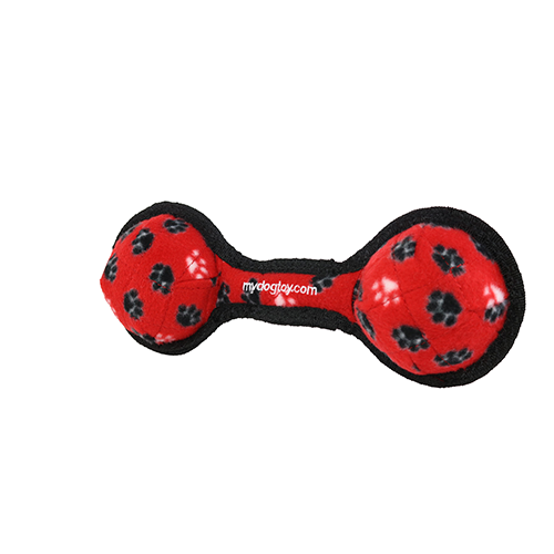 Tuffy Junior 2 Ball Tug Dog Toy