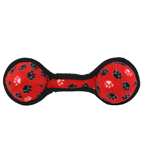 Tuffy Junior 2 Ball Tug Dog Toy