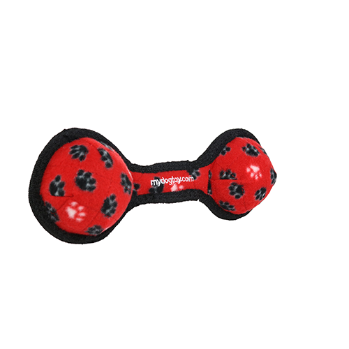 Tuffy Junior 2 Ball Tug Dog Toy