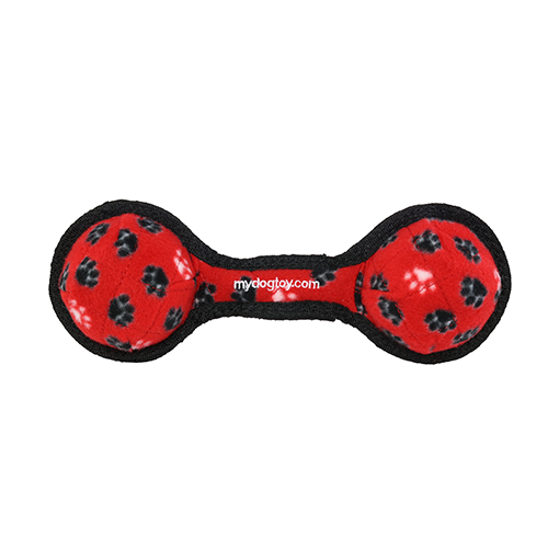 Tuffy Junior 2 Ball Tug Dog Toy