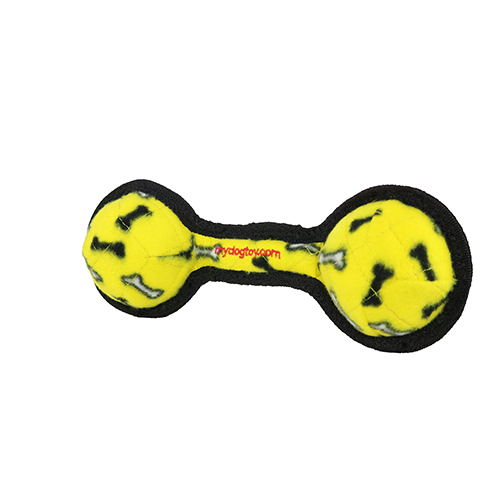 Tuffy Junior 2 Ball Tug Dog Toy
