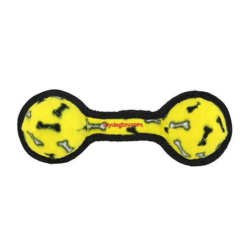 Tuffy Junior 2 Ball Tug Dog Toy