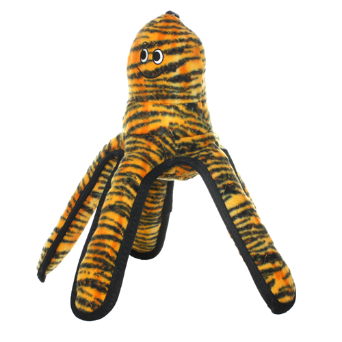 Tuffy Mega Large Octopus Tiger Dog Toy
