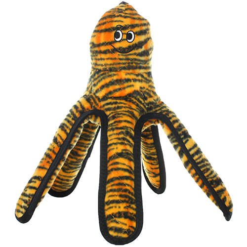 Tuffy Mega Large Octopus Tiger Dog Toy