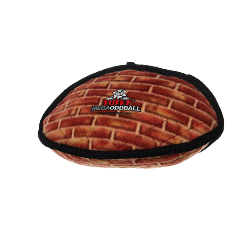 Tuffy Mega Odd Ball Brick Dog Toy