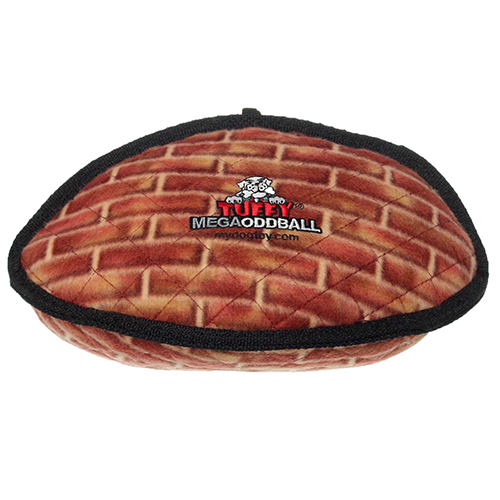 Tuffy Mega Odd Ball Brick Dog Toy