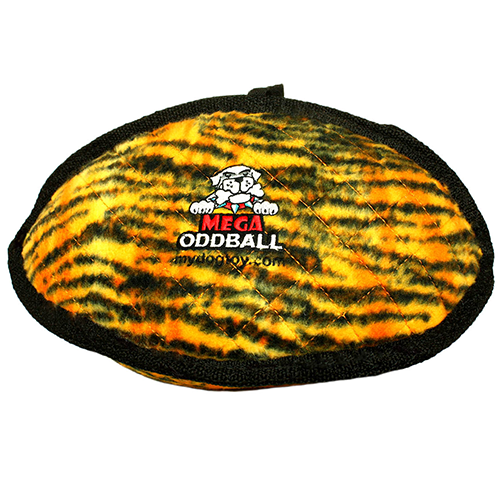 Tuffy Mega Odd Ball Tiger Dog Toy