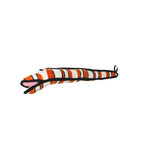 Tuffy Ocean Creature Eel Dog Toy