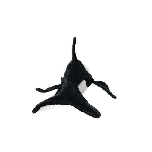 Tuffy Ocean Creature Killer Whale Dog Toy