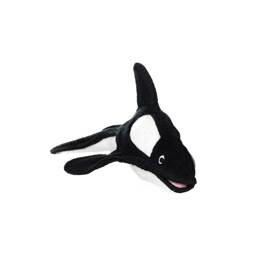 Tuffy Ocean Creature Killer Whale Dog Toy