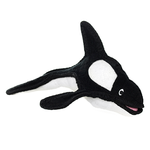 Tuffy Ocean Creature Killer Whale Dog Toy